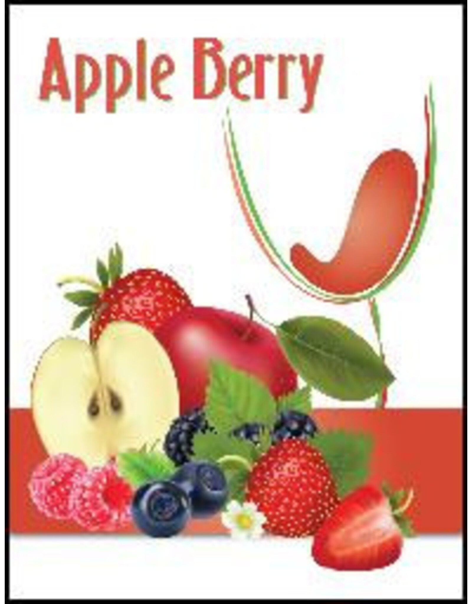 LD Carlson Apple Berry 30 ct Wine Labels