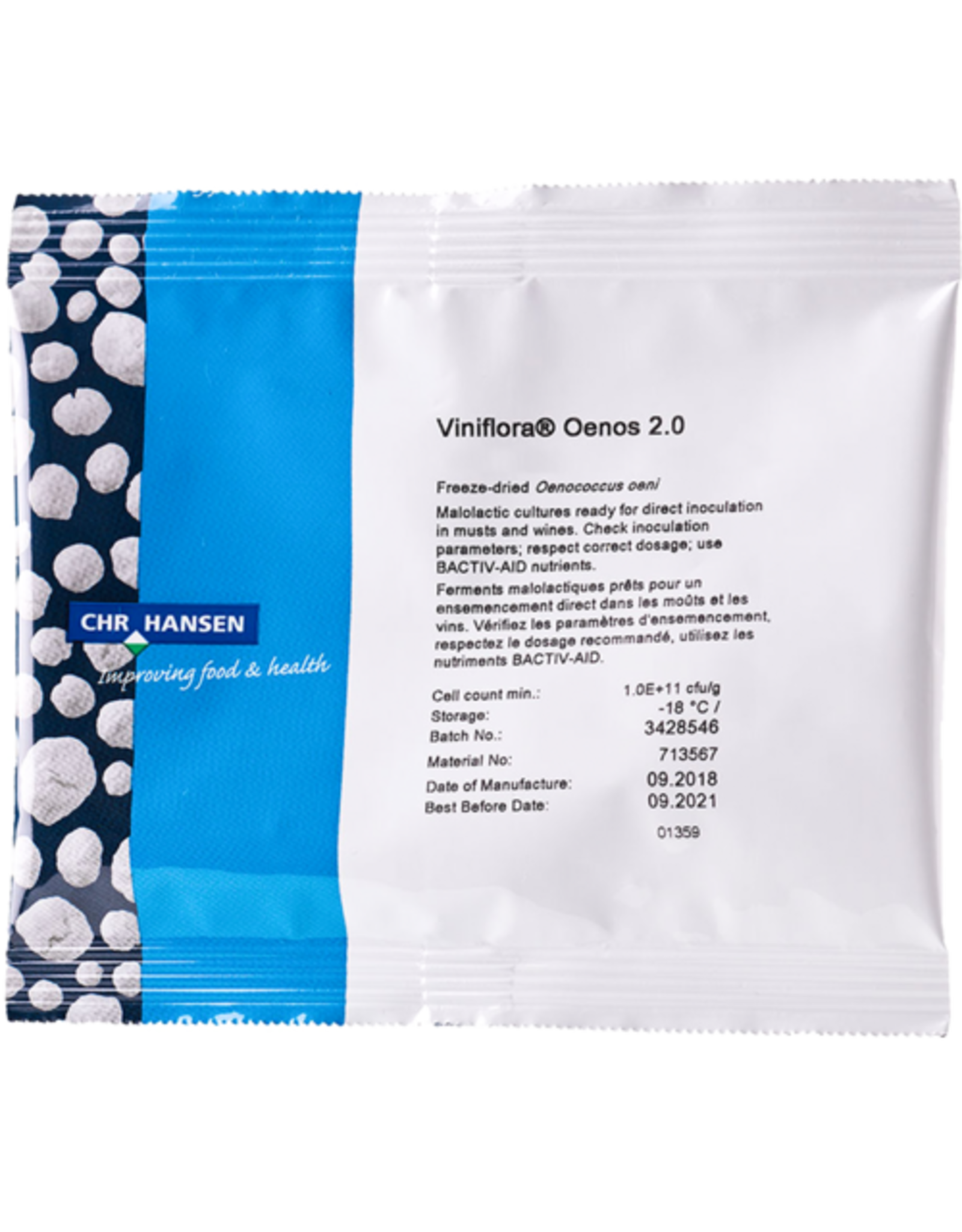 Viniflora® Oenos™ 2.0 | Dry Malolactic Bacteria | 1.5 g