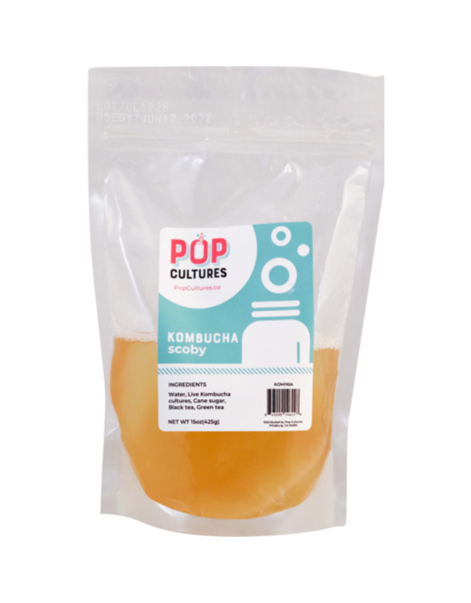 Pop Cultures Pop Cultures | Kombucha SCOBY Starter Culture