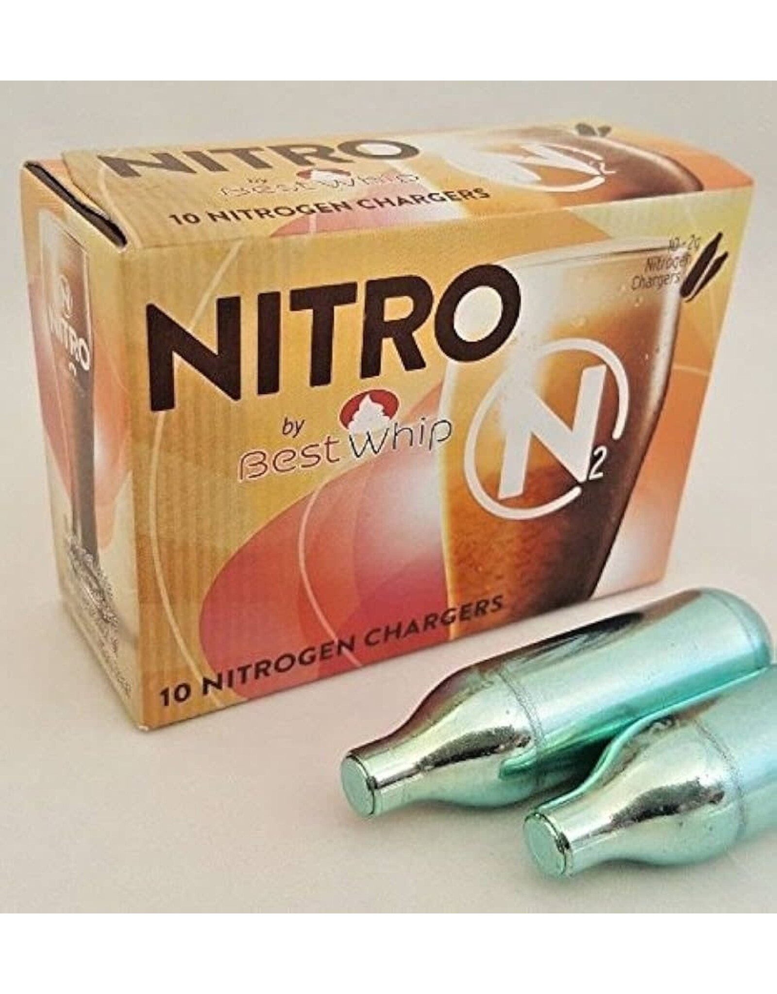 Nitrogen Cartridges  2g, 10 pk.