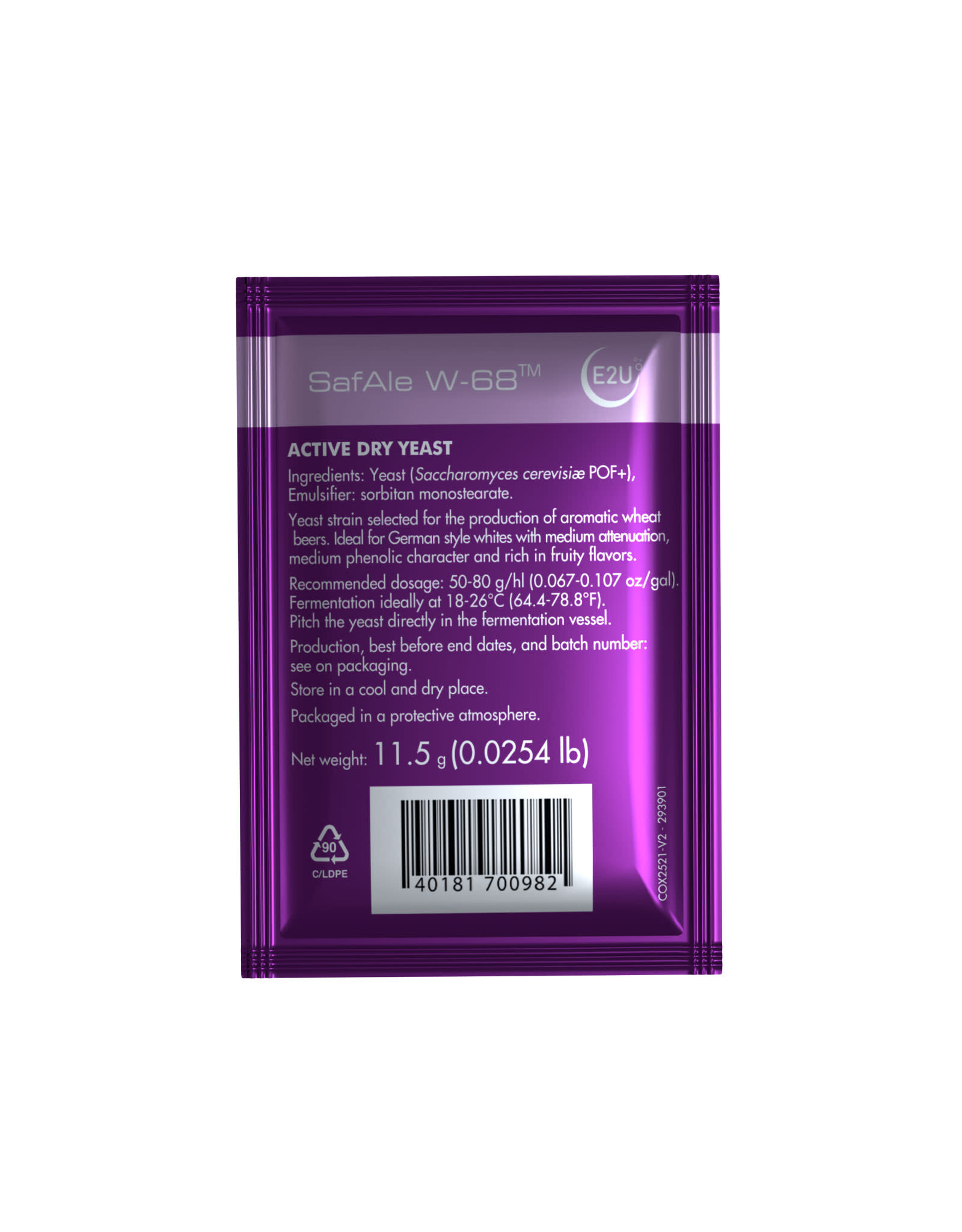 Fermentis Fermentis SafAle™ W-68 11.5 g