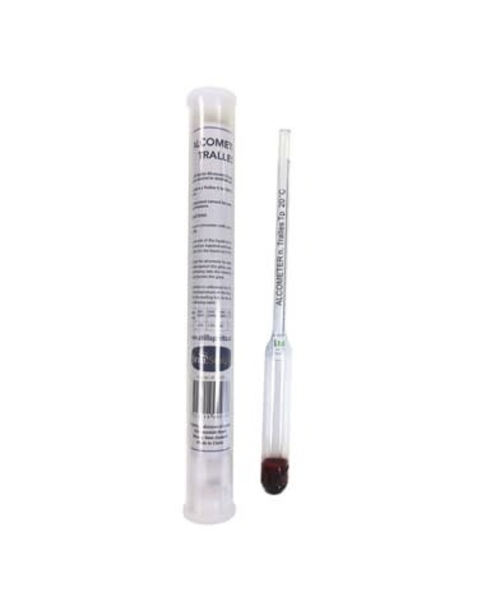 Proof & Tralles Hydrometer for Parrot