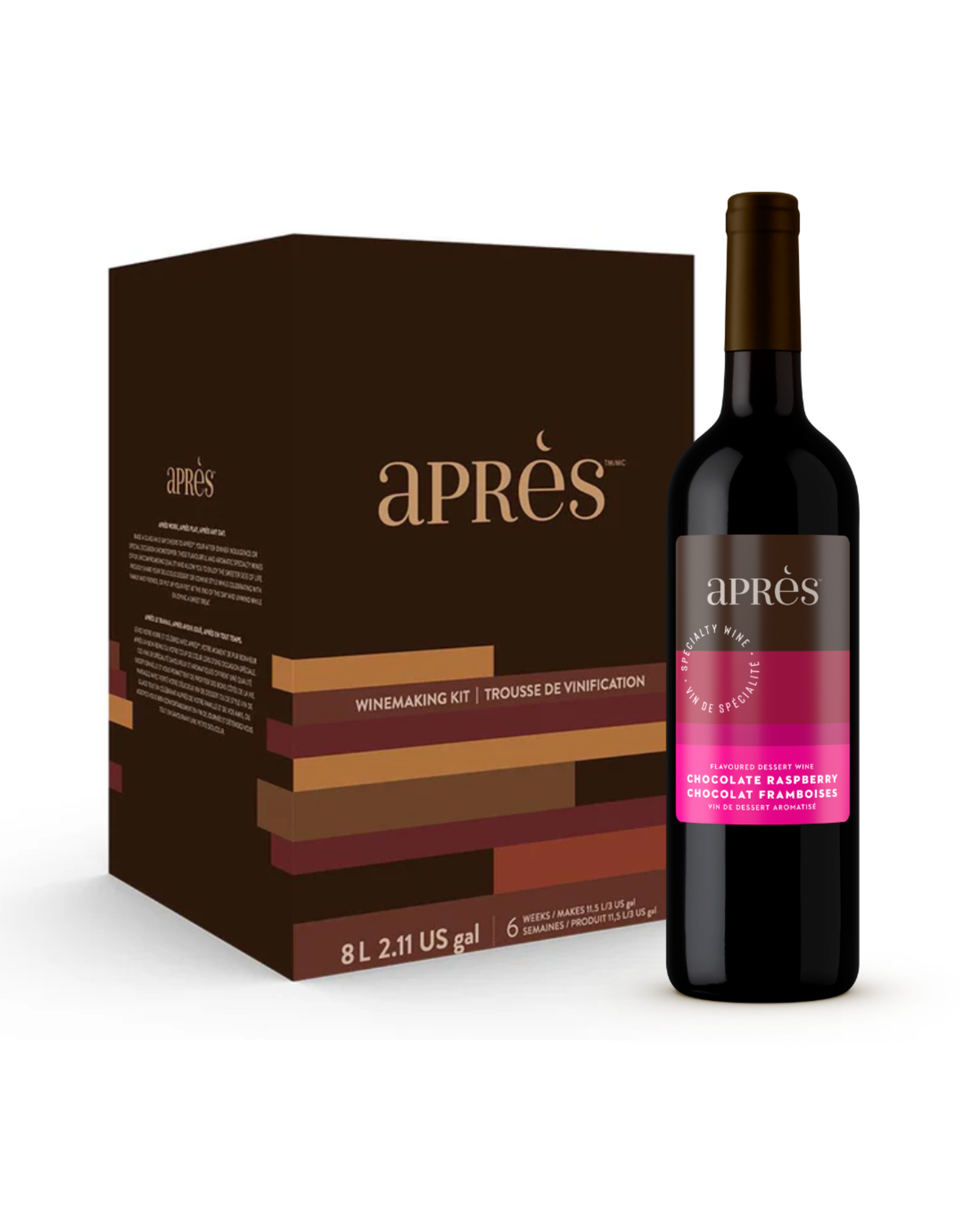 Apres Après Chocolate Raspberry Dessert Wine Kit