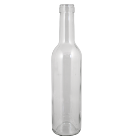 Farro Glass | Premium Wine Bottles | Bordeaux | Clear | 375mL | Case of 24
