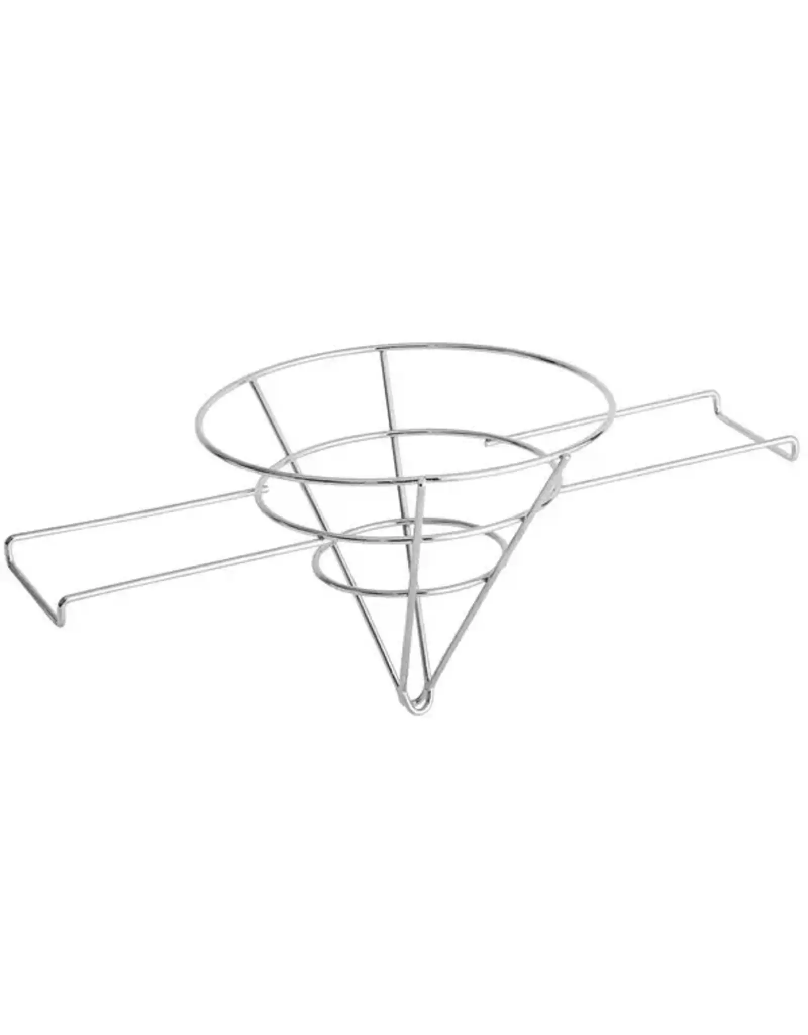 10" Chrome-Plated Steel Fryer Oil Cone Filter Holder
