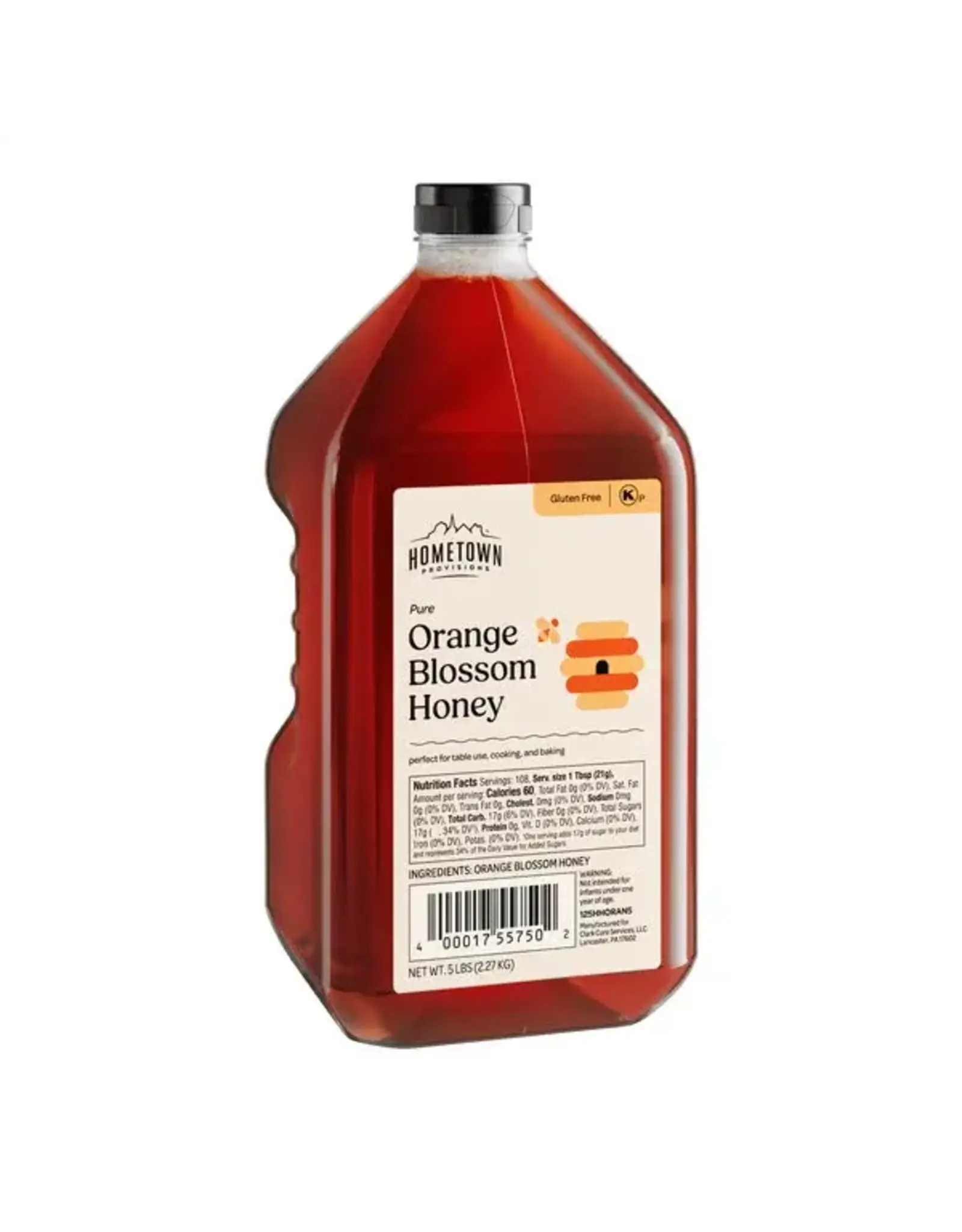 Hometown Provisions Hometown Provisions Pure Orange Blossom Honey 5 Lbs.