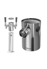Krome COLUMN EXP KIT, 3"-DIA. 2-HOLE 1-SHANK (CHROME) KD
