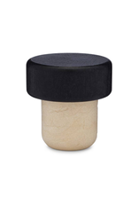 Bar Top Spirit Corks | Synthetic T-Cork Stopper | Black Wood Top | 22.6mm | Bag of 25
