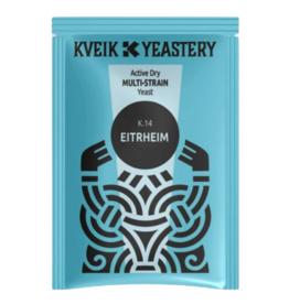 Kveik Yeastery | K.14 Eitrheim | Multi-Strain Kveik Yeast | Dry Beer Yeast