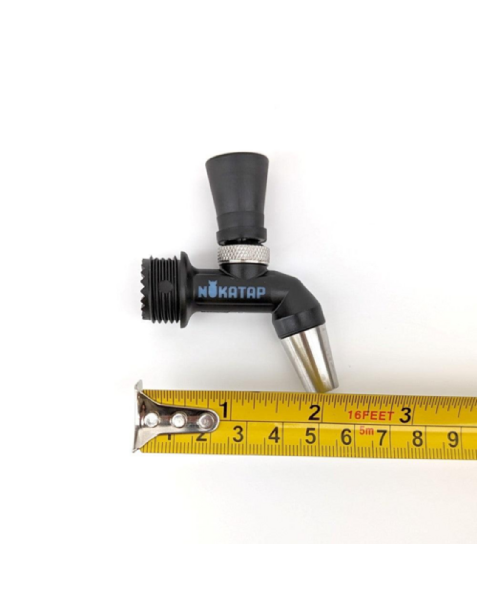 NukaTap NukaTap® Mini Beer Faucet Assembly Kit | Flow Control Ball Lock Quick Disconnect (QD) | Duotight Adapter | Self Closing Spring