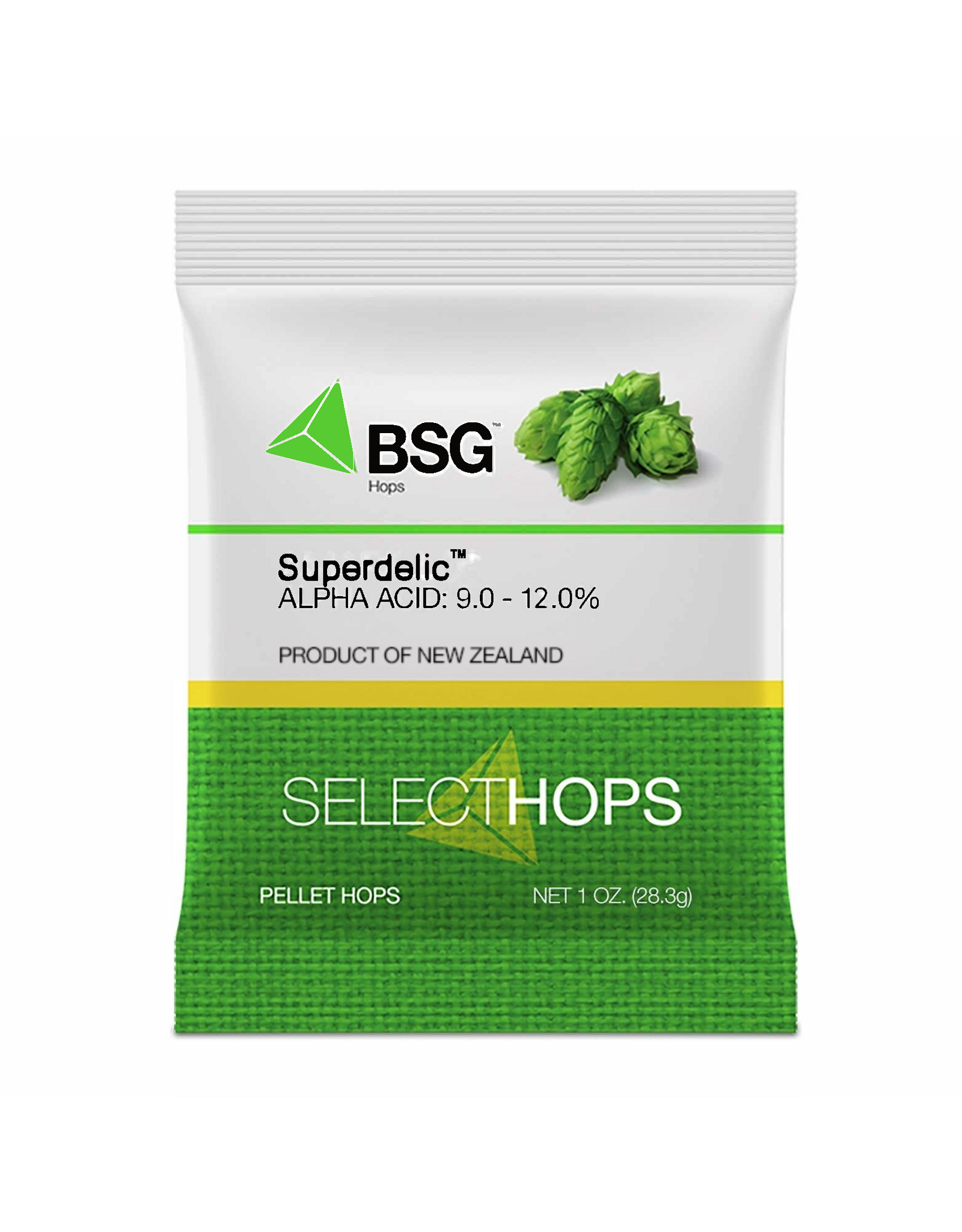 BSG HandCraft Superdelic™ (NZ) Hop Pellets 1 oz