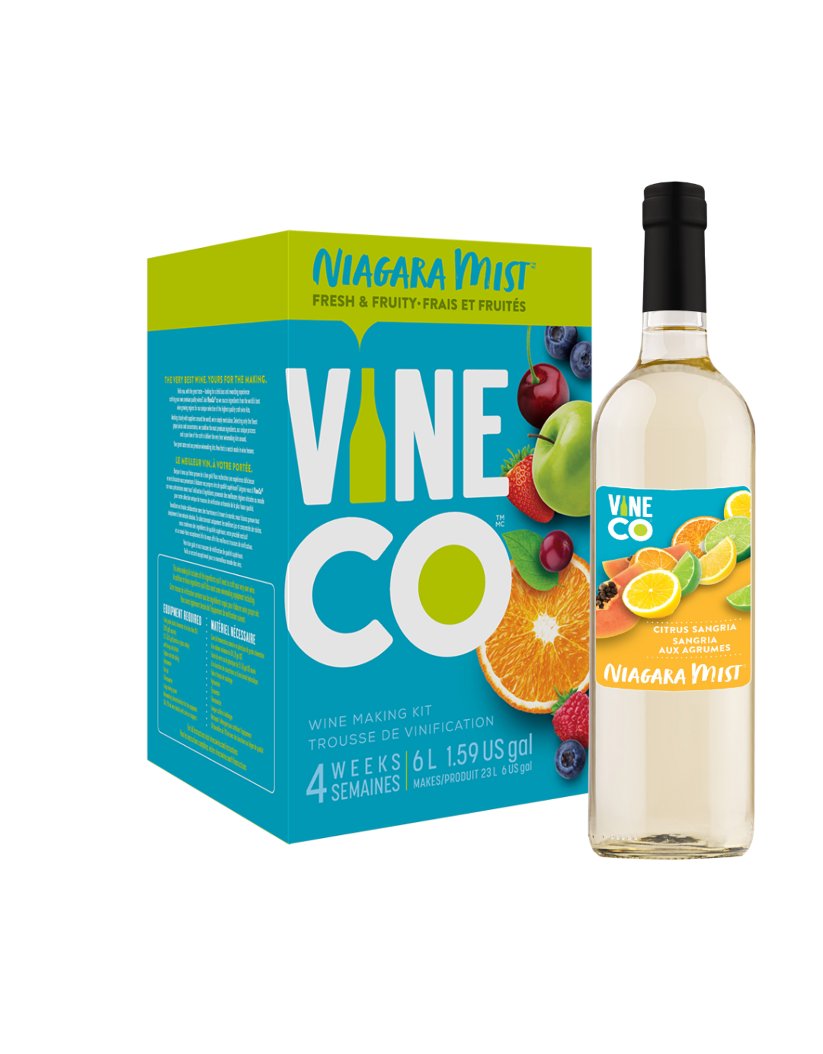VineCo VineCo Niagara Mist™ Citrus Sangria Wine Kit