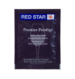 Red Star PREMIER PRESTIGE RED STAR 5 GRAM WINE YEAST