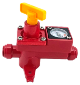 Duotight Duotight BlowTie 2 | Diaphragm Spunding Valve | Built-In Pressure Gauge | 0-15 PSI | 8 mm Duotight