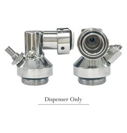 Mini Keg Dispensing Top w/Mini Regulator Attachment