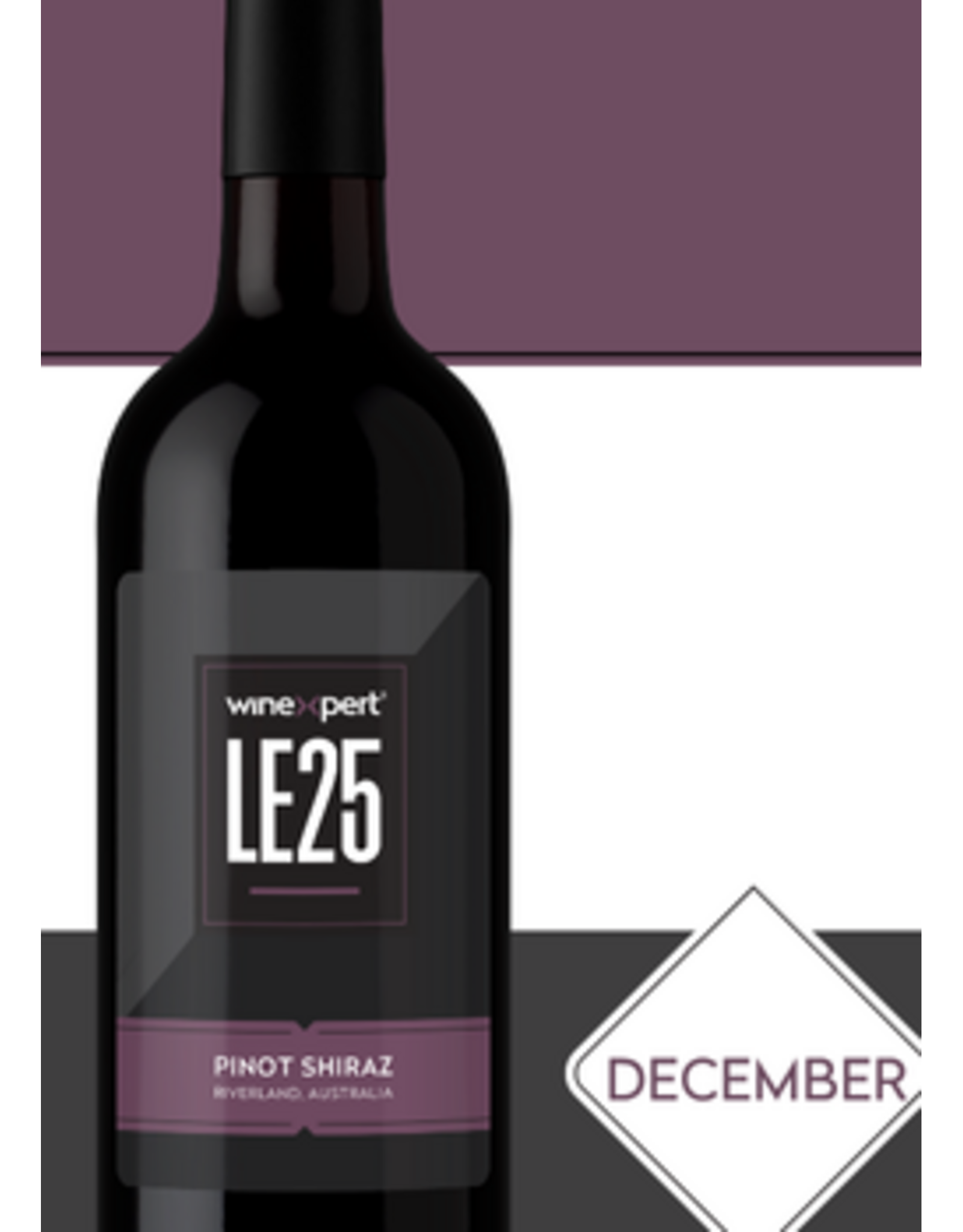 Winexpert LE25 Pinot Shiraz  ﻿Riverland, Australia 14L Wine Kit