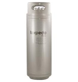 Torpedo 5 Gal. Slimline Torpedo Keg | Ball Lock Keg | Stainless Steel Corny Keg