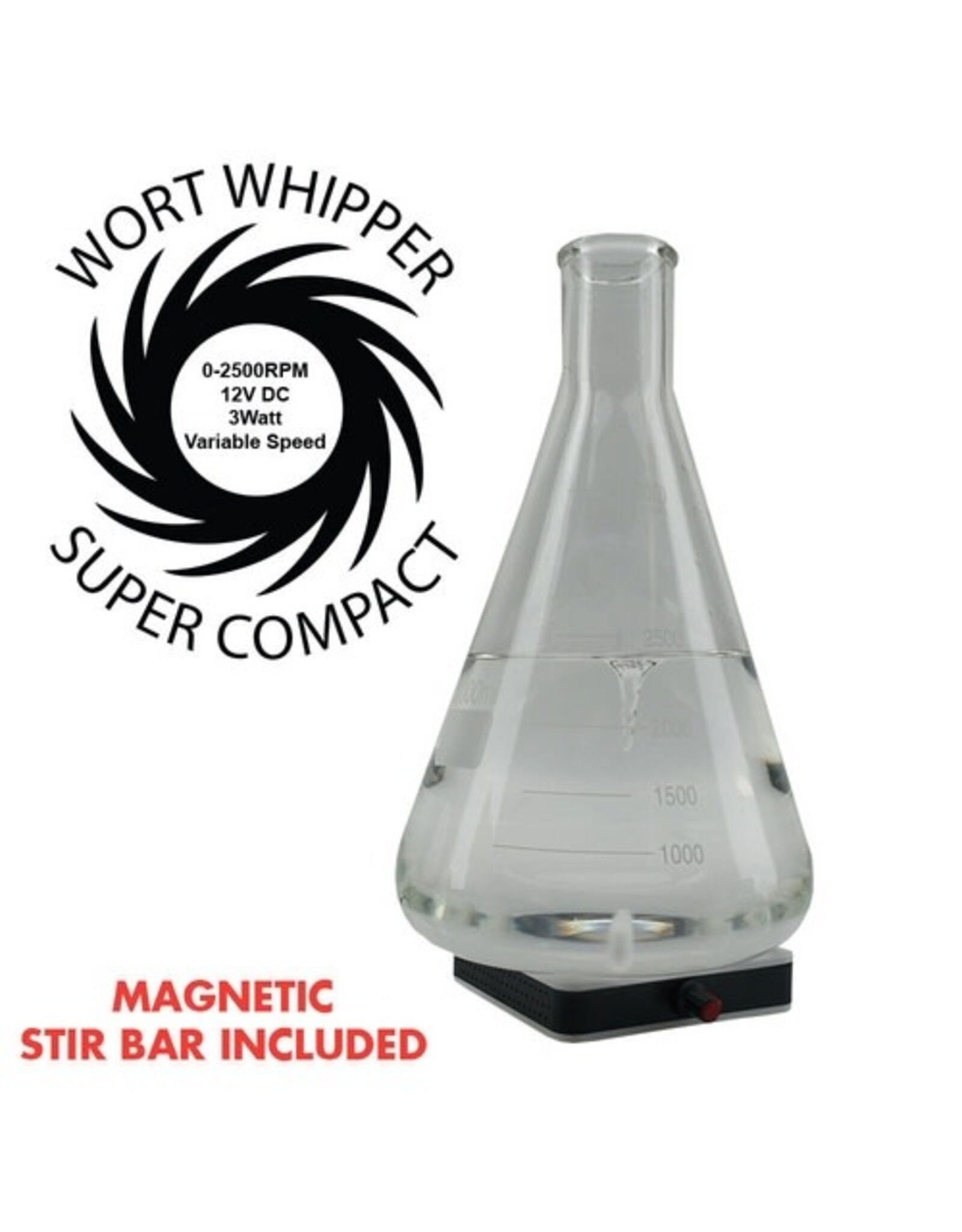 KegLand Wort Whipper Super Compact Magnetic Stir Plate