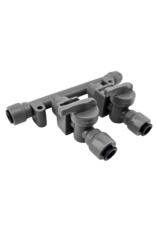 Duotight Duotight 2-Way Gas Manifold | Push-In Check Valves | 8 mm
