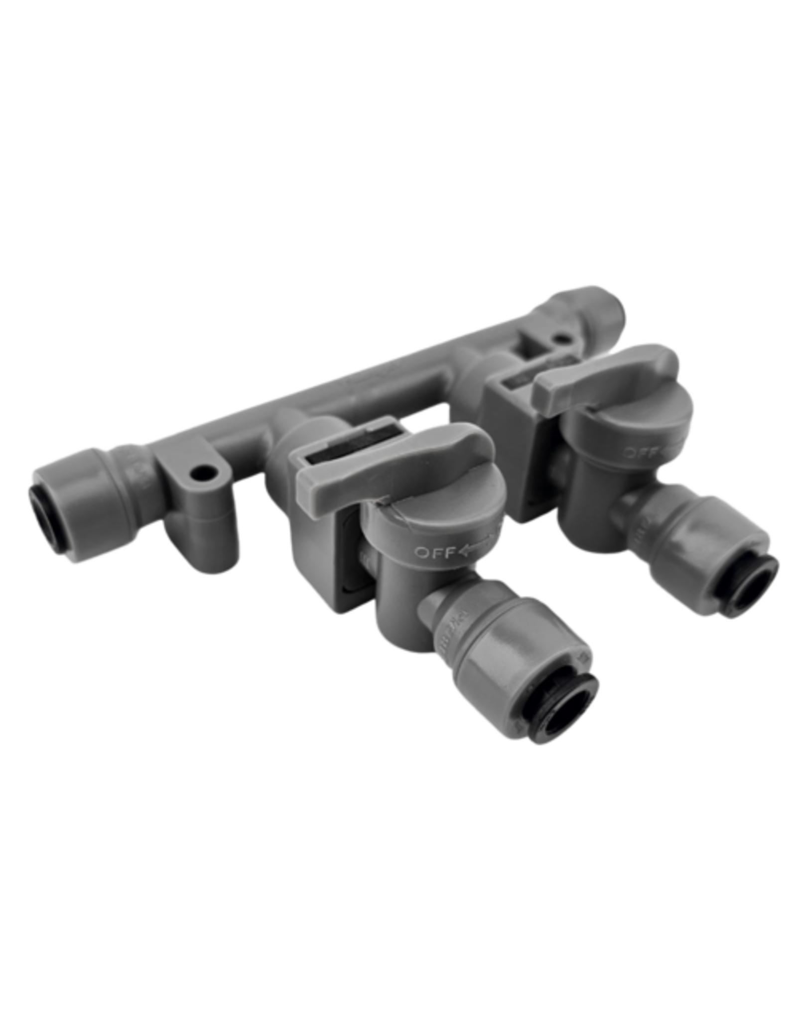 Duotight Duotight 2-Way Gas Manifold | Push-In Check Valves | 8 mm