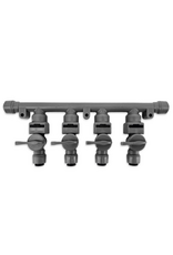 Duotight Duotight Gas Manifold| 4-Way| Push-In Check Valves | 8 mm