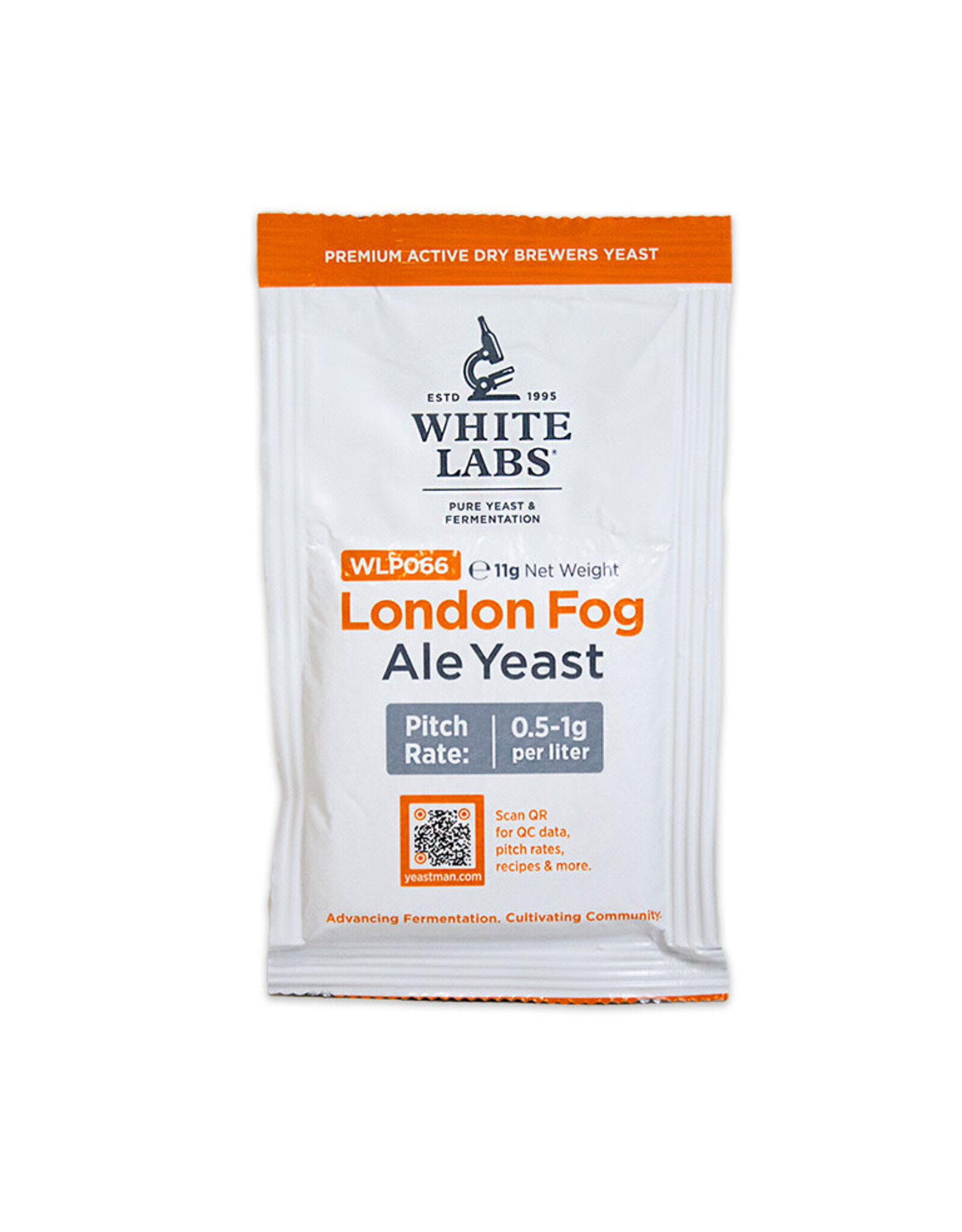 White labs WLP D066-HB London Fog Dry Yeast 11g