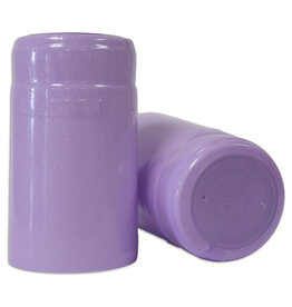 LD Carlson Wine Shrink Sleeves Lavender 30ct.