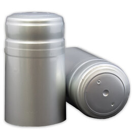 Wine Shrink Sleeves Silver 30 ct