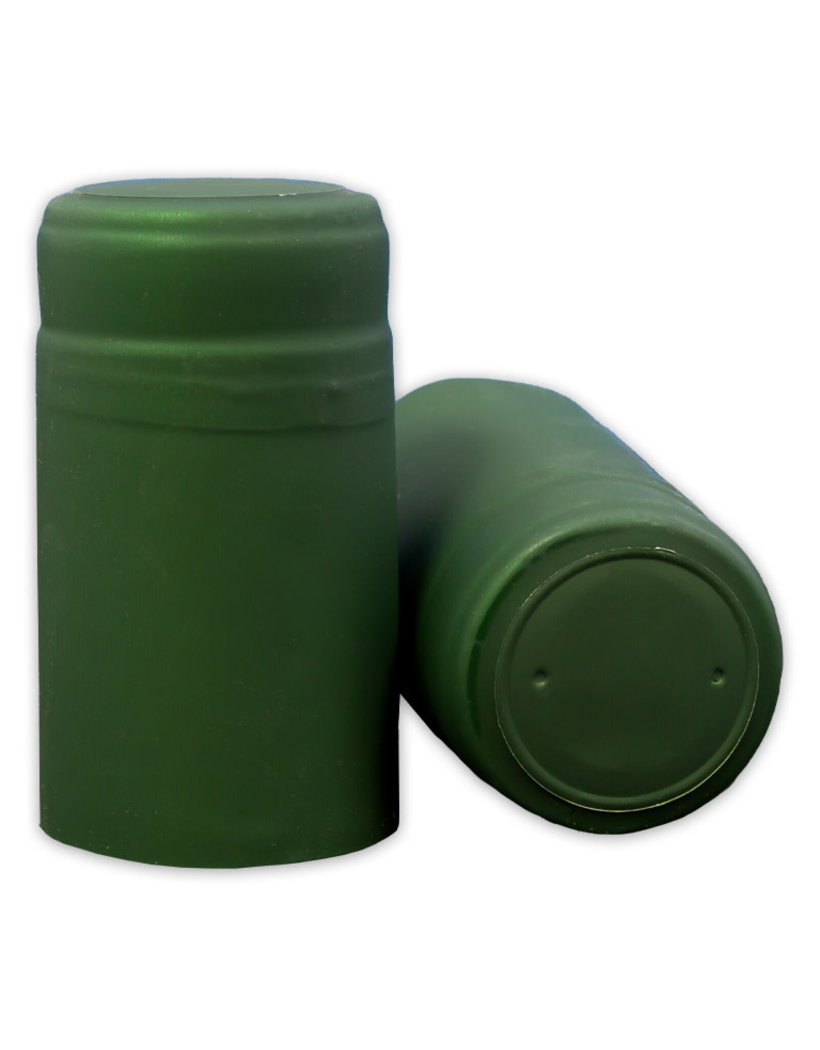 Wine Shrink Sleeves Metallic Green 30 ct