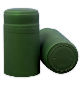 Wine Shrink Sleeves Metallic Green 30 ct