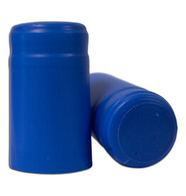 LD Carlson Wine Shrink Sleeves Matte Royal Blue 30 ct.