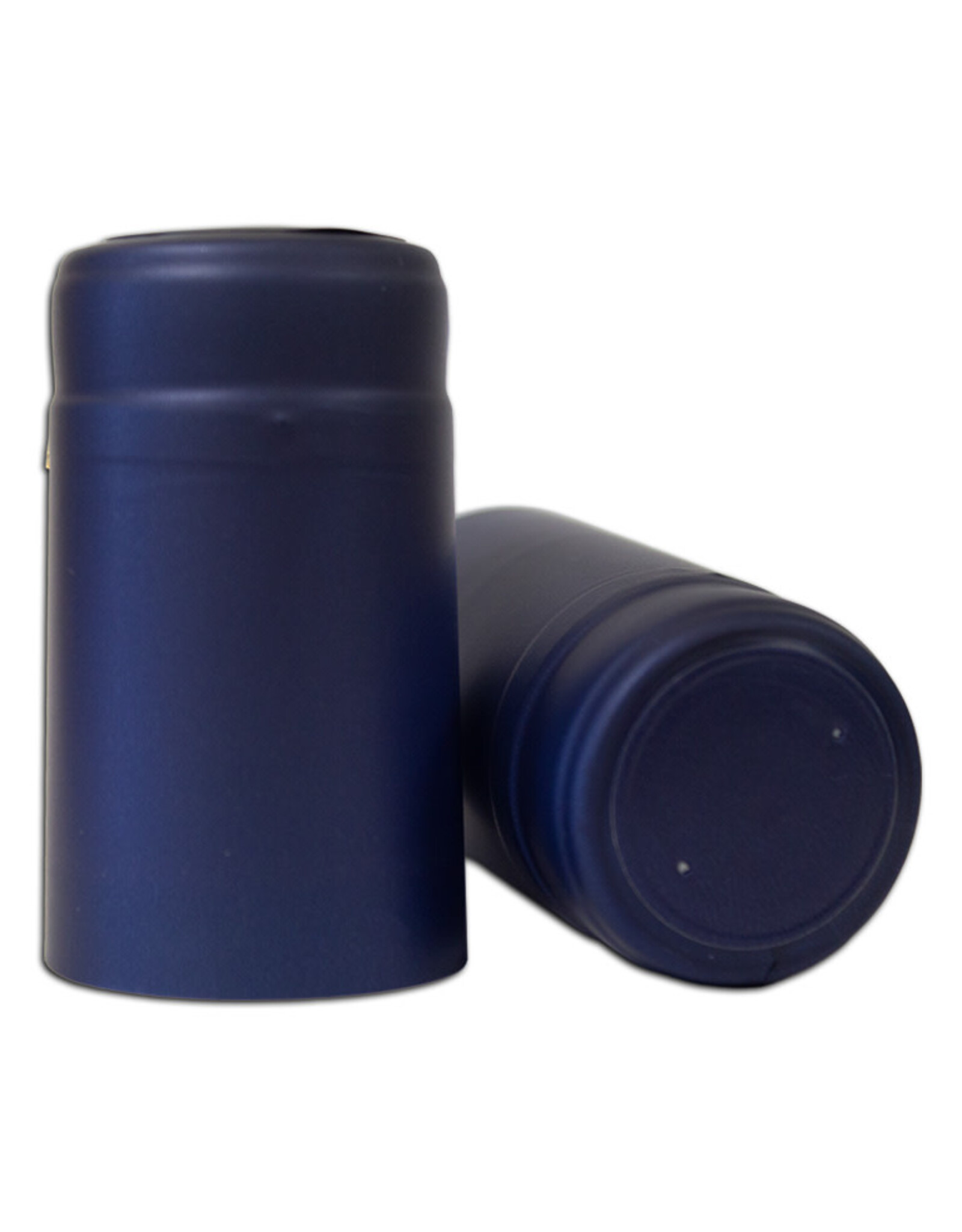 LD Carlson Wine Shrink Sleeves Matte Navy Blue 30 ct.