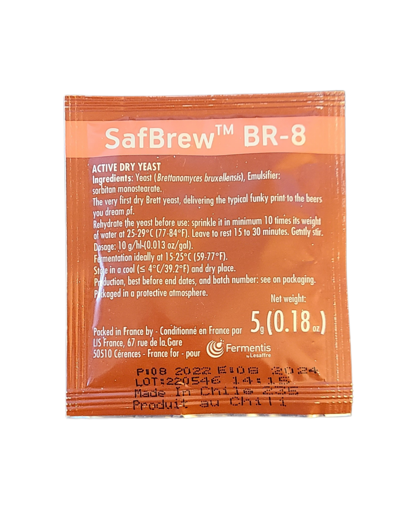 Fermentis Fermentis SafBrew™ BR-8 5 g