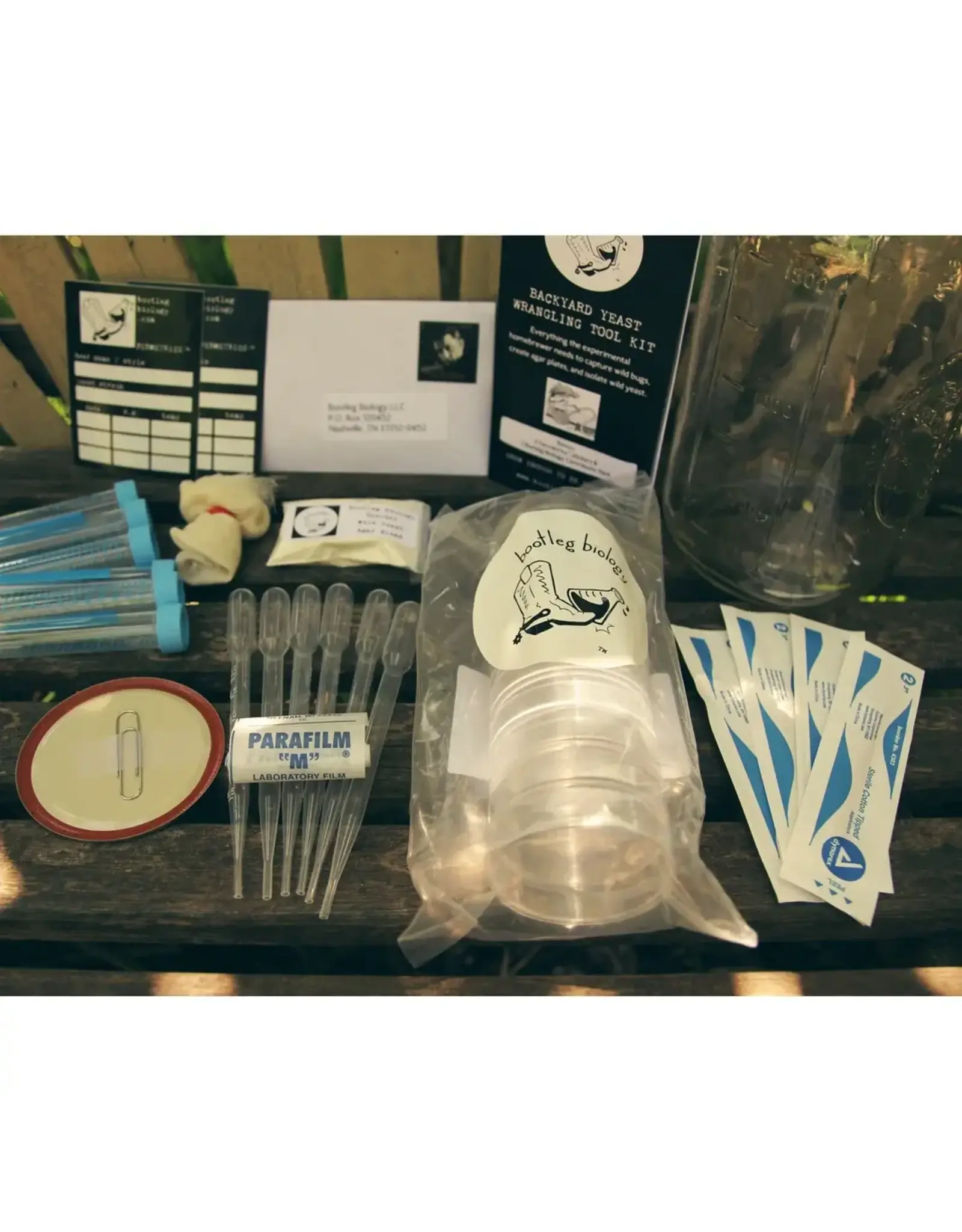 Bootleg Biology - Backyard Yeast Wrangling Tool Kit