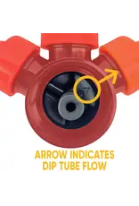 Gen2 Black Elbow Cap Insert | Dip Tube to Carbonation Cap Joiner | For Oxebar 4L & 8L