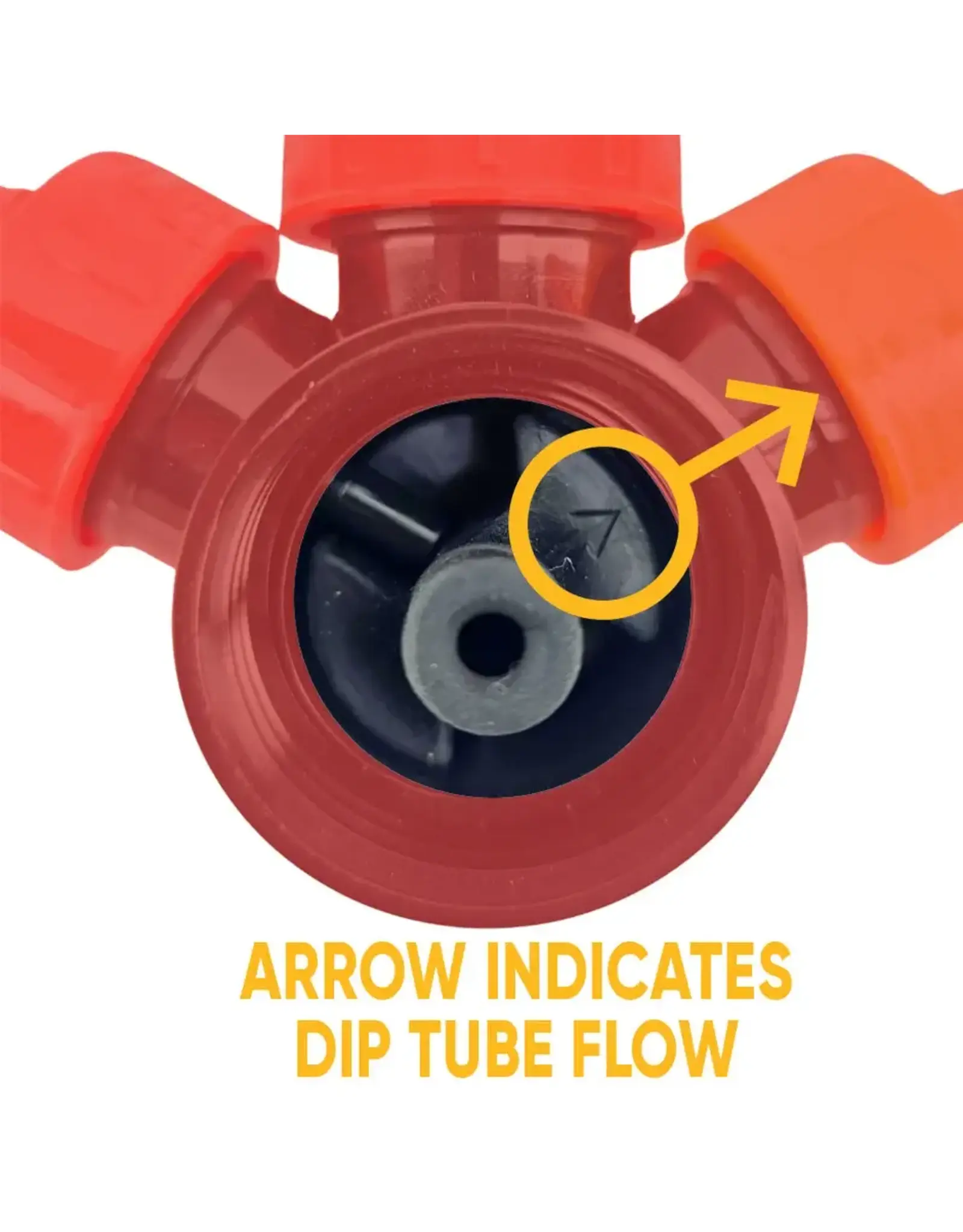 Gen2 Black Elbow Cap Insert | Dip Tube to Carbonation Cap Joiner | For Oxebar 4L & 8L