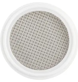 Tri-Clamp Gasket with Stainless Mesh Screen | 7 Mesh | Teflon | 2"