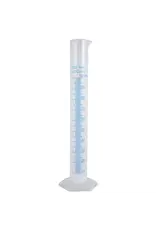 Polypropylene Graduated Cylinder | 1 mL Graduations | 100 mL