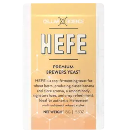 Cellar Science CellarScience® HEFE Dry Yeast | Wheat Ale | Premium Beer Yeast | 15 g