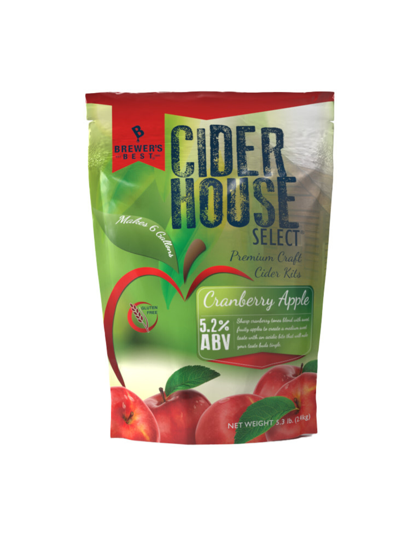 Cider House CIDER HOUSE SELECT CRANBERRY APPLE CIDER MAKING KIT