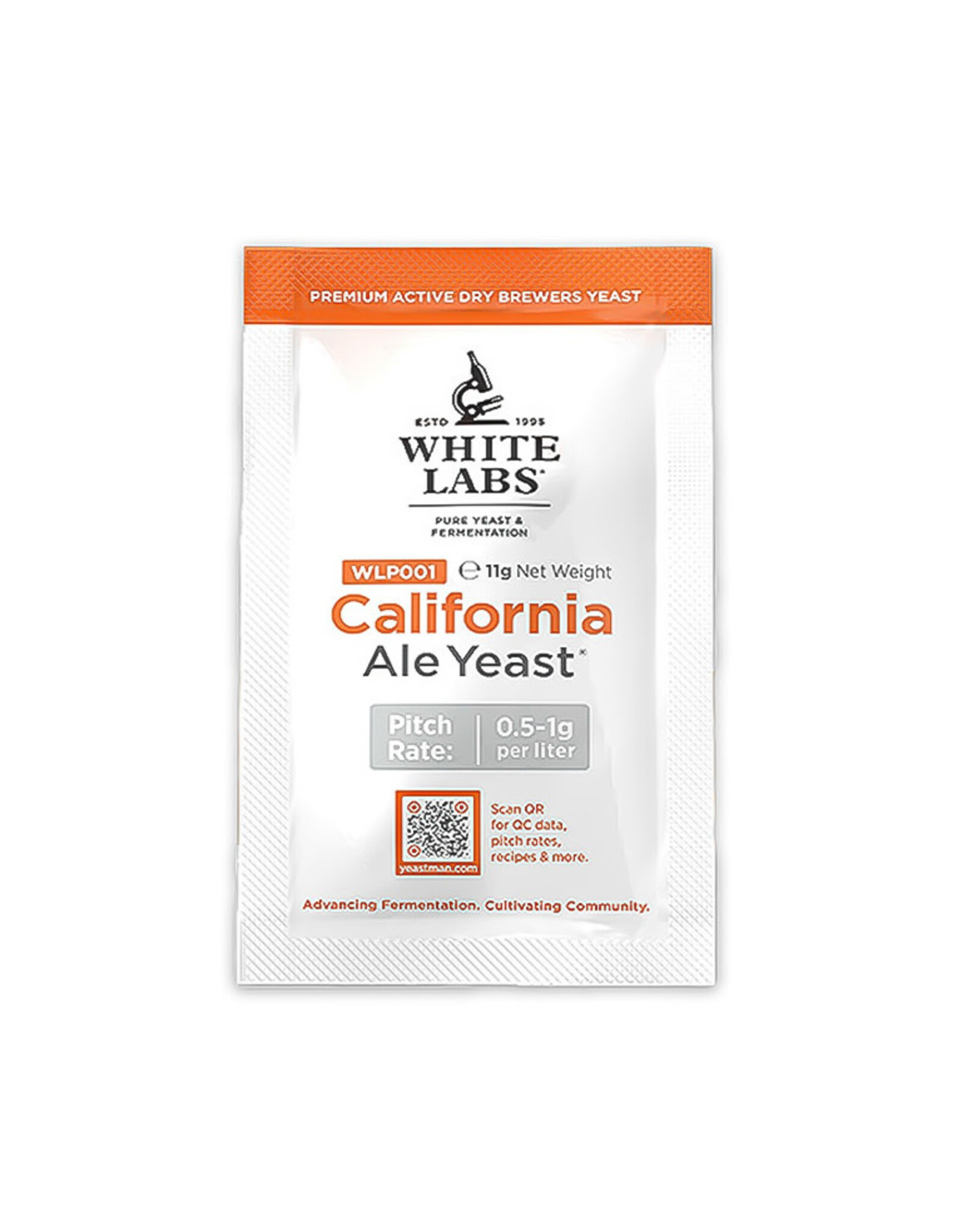 White labs WLPD001 California Ale Yeast® | Beer Yeast | Premium Active Dry Brewers Yeast
