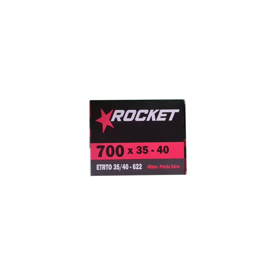 Rocket Butyl Inner Tube 700c x 35-40mm Presta Valve 48mm image 1