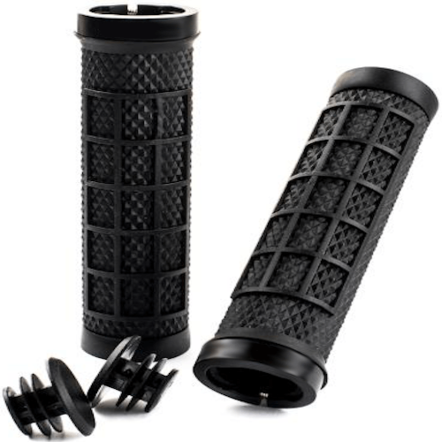 RYFE Grips - BOSSA - Single Lock On Pro Grip, Marble BLUE/BLACK