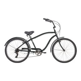 Apollo Cruzer Deluxe Bicycle Step Over Gloss Black