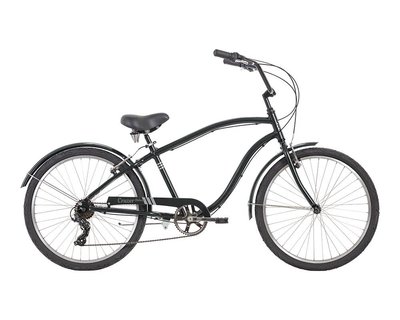 Apollo Cruzer Deluxe Bicycle Step Over Gloss Black
