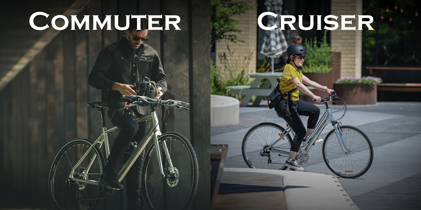 Commuter bicycles vs Cruiser bicycles