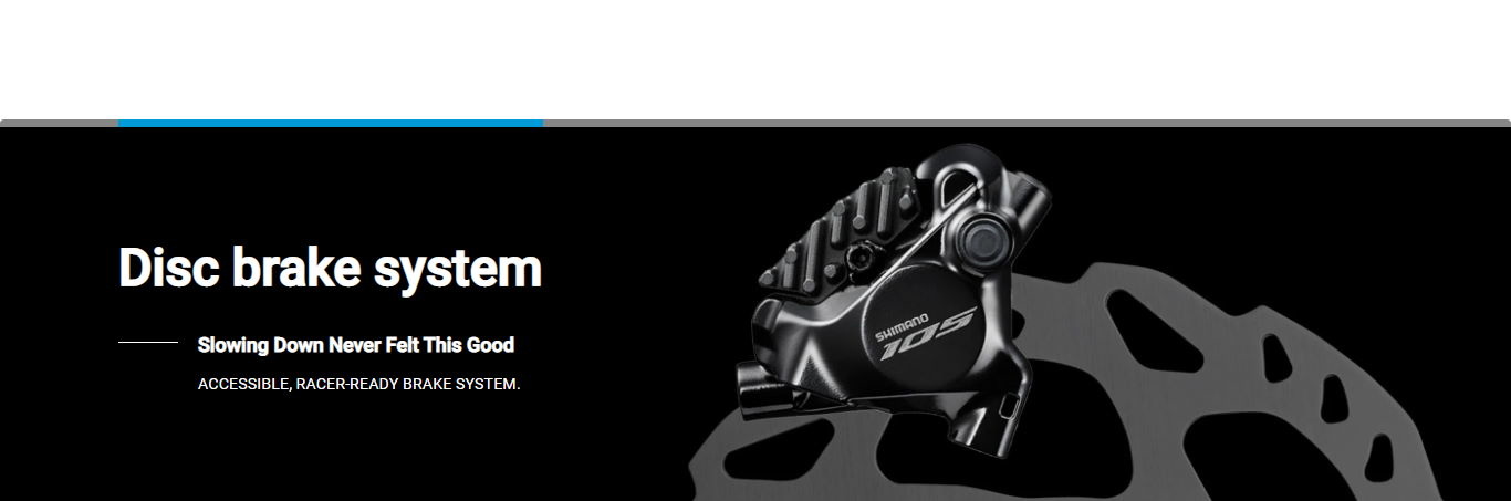 Disc brake system. Slowing Down Never Felt This Good ACCESSIBLE, RACER-READY BRAKE SYSTEM.