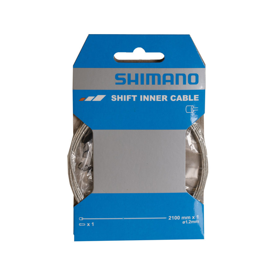 Shimano Shift Inner Cable 1.2 X 2100mm Single image 1
