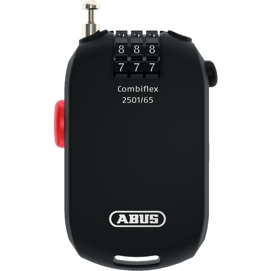 Abus Combiflex™ 2501 Retractable Combo Cable Lock 65cm image 1