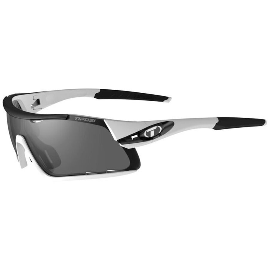 Tifosi Davos IC Cycling Sunglasses White/Black image 1